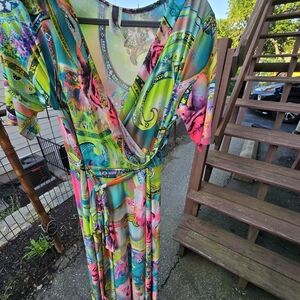 Bright + Bold Paisley Maxi Dress